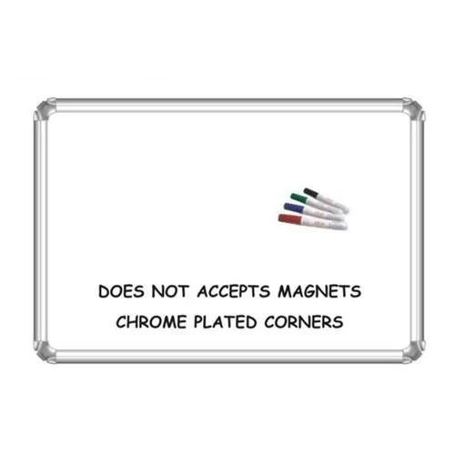 गैर-चुंबकीय सफेद मार्कर बोर्ड - अपर डिस्प्ले सिस्टम्स प्राइवेट लिमिटेड