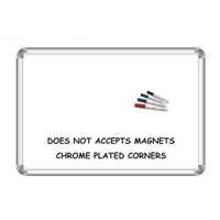 Non Magnetic White Marker Board