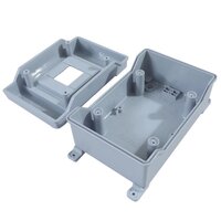 PC ABS Enclosure 130 X 200 X 100 mm IP65 4 WAY