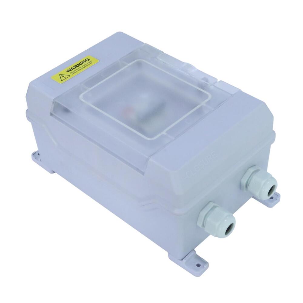 2 Way Ip65 Abs Mcb Box Single Phase with 32 Amp Mcb
