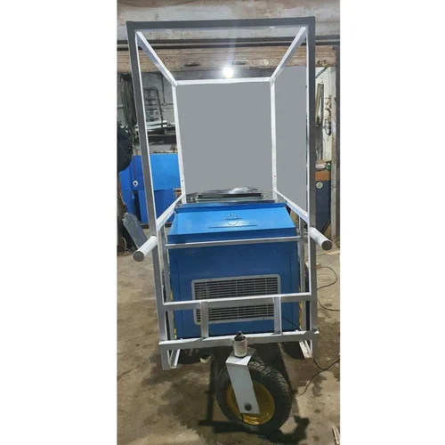 Mild Steel Ice Cream Cart - Application: Industrial