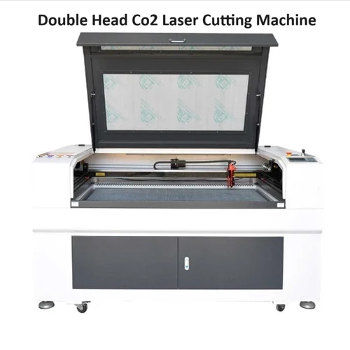 Double Head Co2 Laser Cutting Machine - Automatic Grade: Automatic