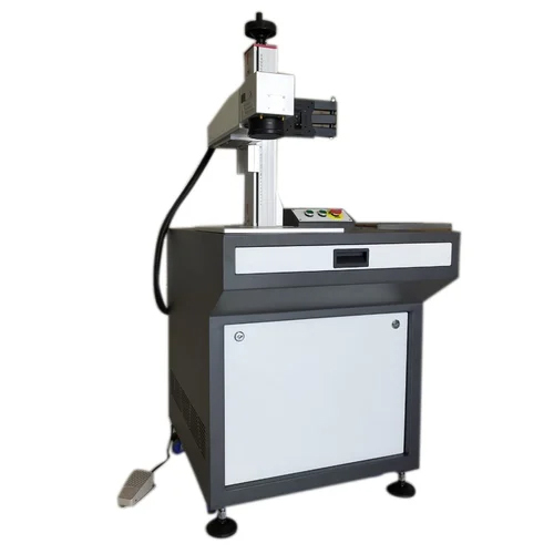 Fiber Laser Marking Machine - Color: White