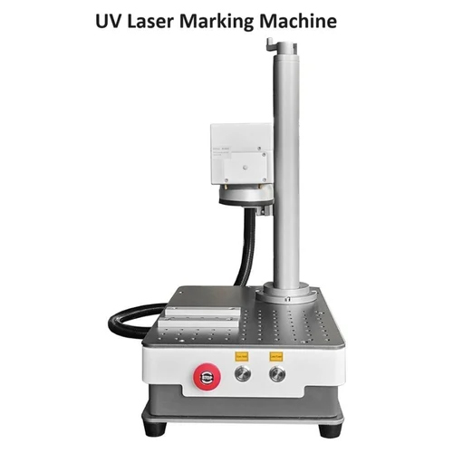 Uv Laser Marking Machine - Color: White