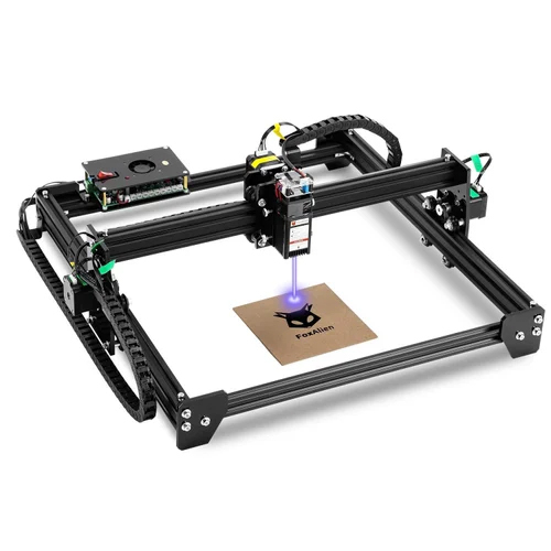 Laser Engraving Machine - Color: Black