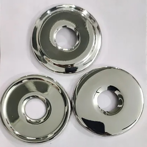 Stainless Steel Flange - Grade A105, Round Shape, Silver Color, Galvanized Surface Finish | ASTM Compliant, Durable Industrial Component