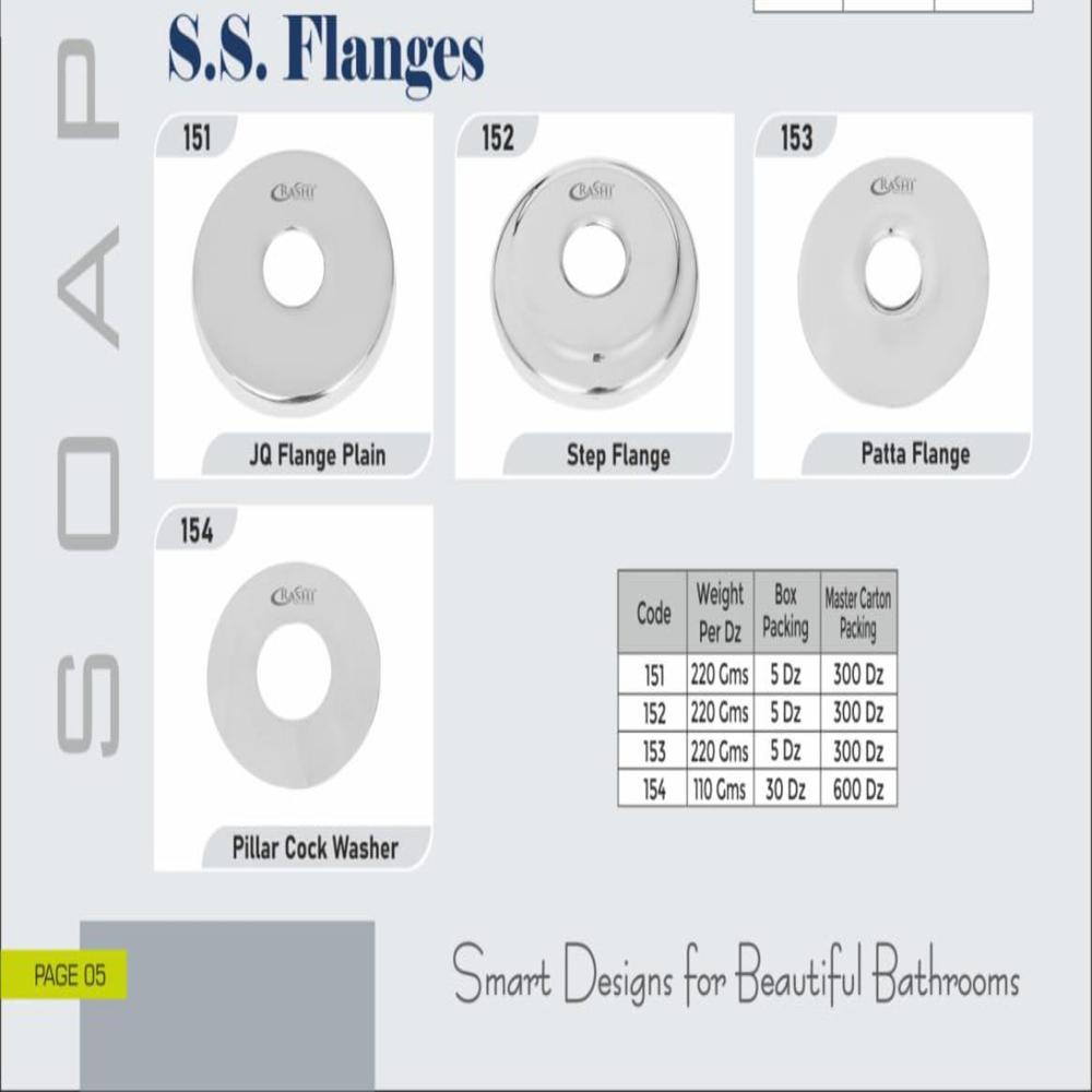 Stainless Steel Flange - Grade A105, Round Shape, Silver Color, Galvanized Surface Finish | Astm Compliant, Durable Industrial Component