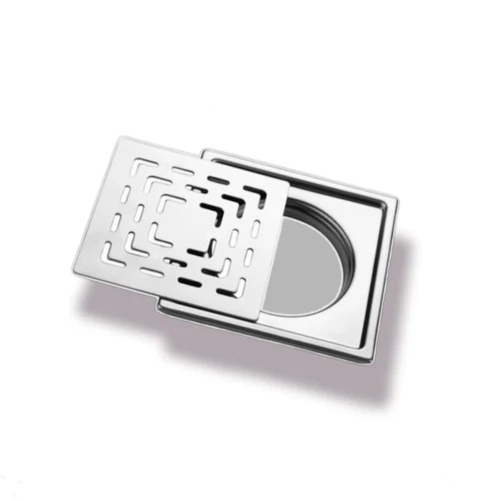 Ss Round Drain Cover - Color: Silver