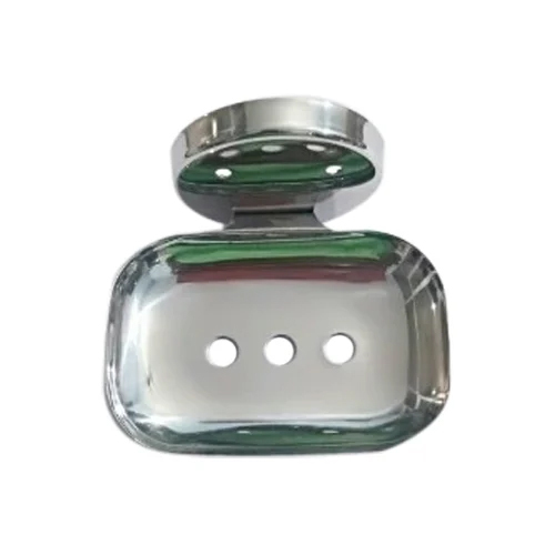 Ss202 Soap Dish - Color: Silver