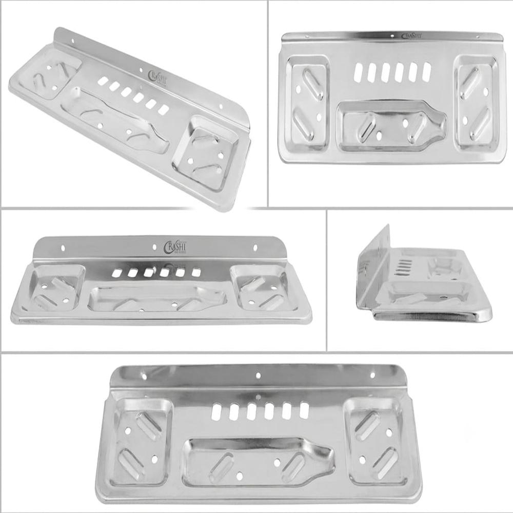 250 Gm Stainless Steel Soap Dish - Color: Silver