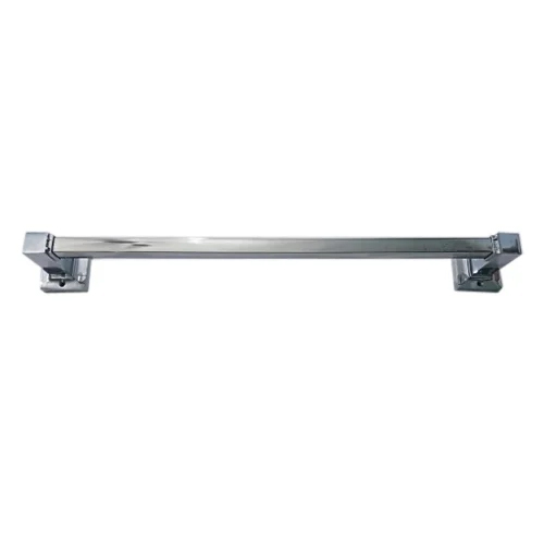 24 Inch Stainless Steel Sqr Towel Rod - Color: Silver