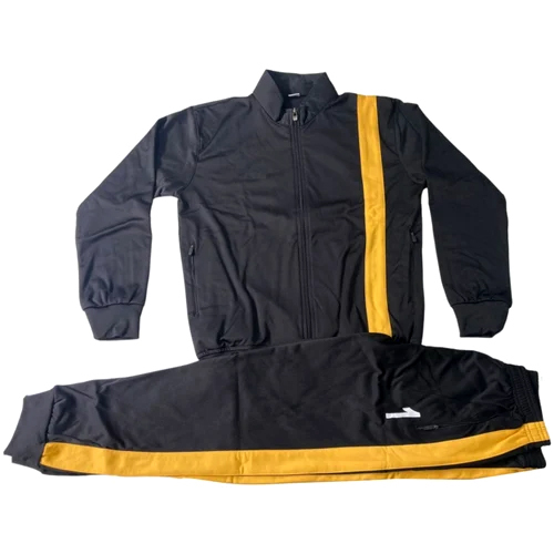 Men Lycra Striped Tracksuit