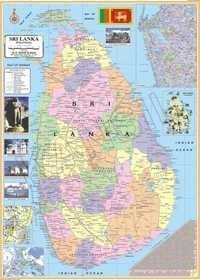  श्रीलंका राजनीतिक मानचित्र