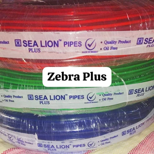 1 Inch Zebra Pvc Garden Pipe - Color: Multi Color