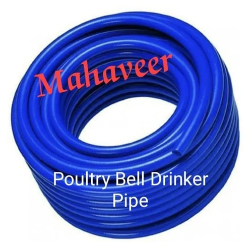 Poultry Bell Drinker Pipe - Color: Blue