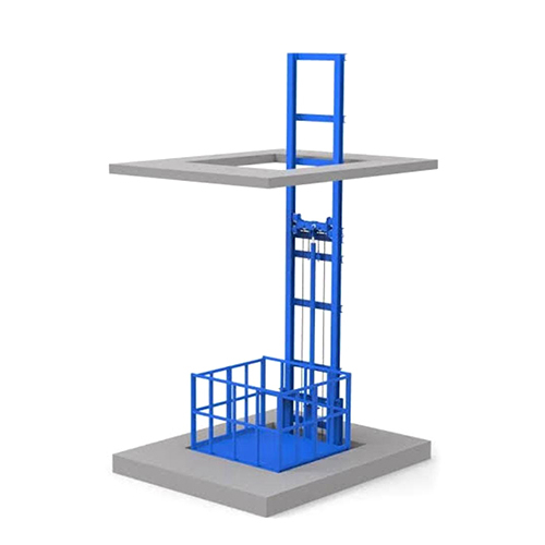 Single Mast Goods Lift - Car Dimension: Custom Made