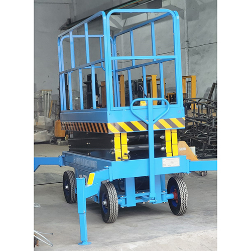 High Rise Scissor Lift - Car Dimension: Custom Made