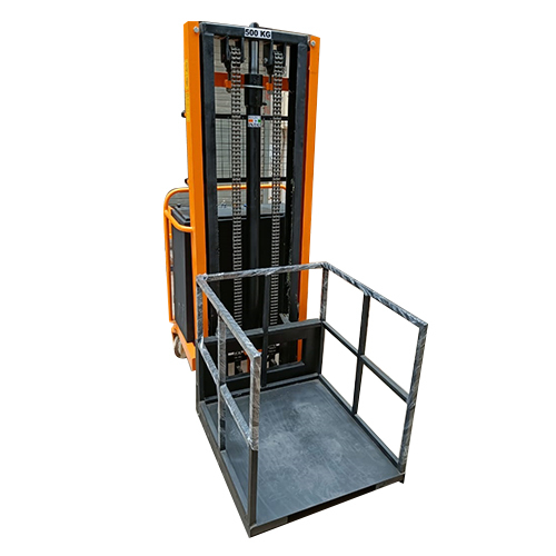 Battery Operated Cage Stacker - Attributes: Durable