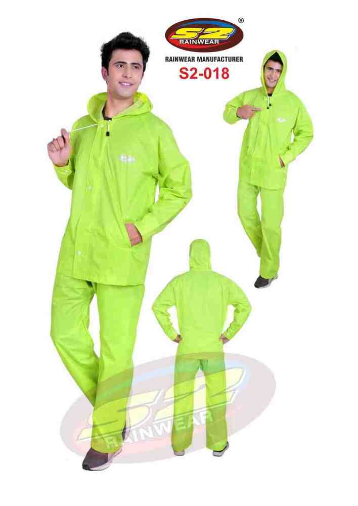 Orange Polyurethane Rainsuit
