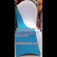 4 Way Lycra Chair Cover - High-quality Lycra, Full Size, All Colors Available | Shiny, Stretchable, Washable, Perfect Density, Strong And Super Width
