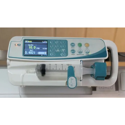 Medical Syringe Infusion Pump - Color: White