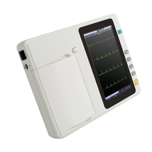 Nls-Ecg 600D 6 Channel Ecg Machine - Color: White