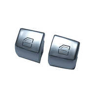W25 W253 W222 2 Pieces Window Switch Covers For Mercedes C Class - Material: Plastic