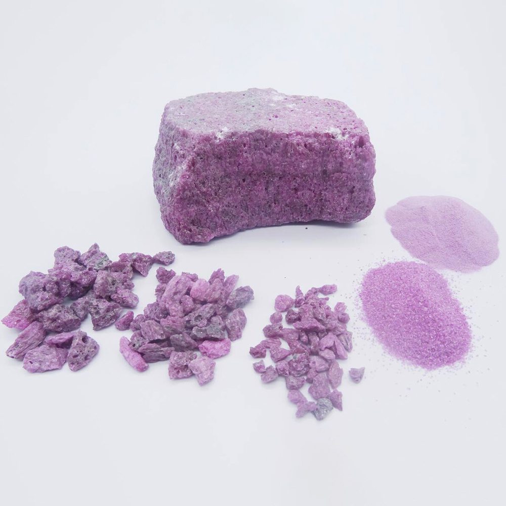 Pink Corundum Abrasive Fused Alumina - Aluminium Oxide, F#120 Particle Size, Pink Color | High Hardness, Low Impurities, Durable Abrasive For Grinding