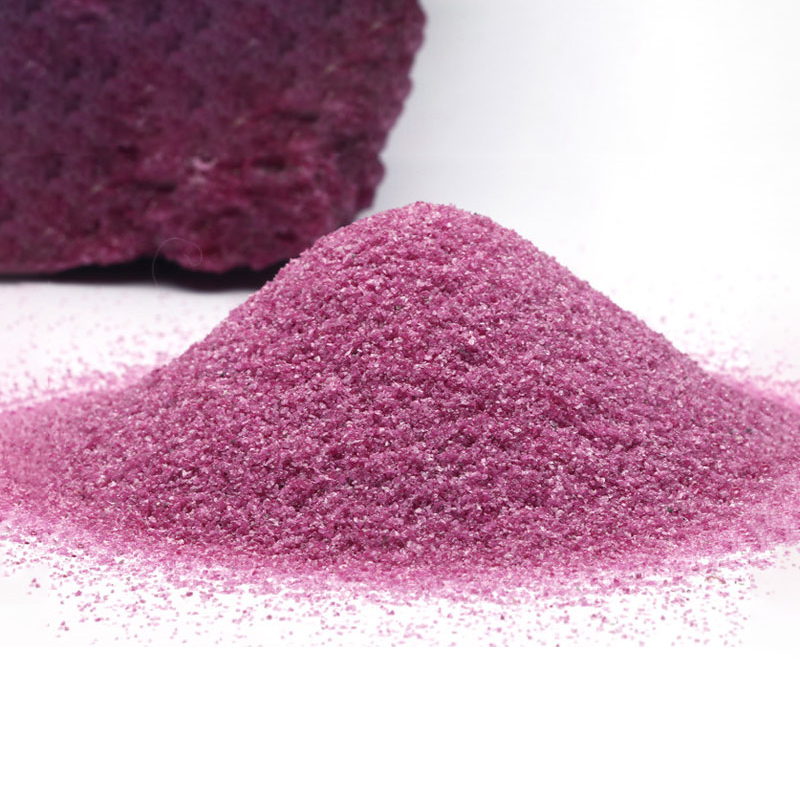 Pink Corundum Abrasive Fused Alumina - Aluminium Oxide, F#120 Particle Size, Pink Color | High Hardness, Low Impurities, Durable Abrasive For Grinding