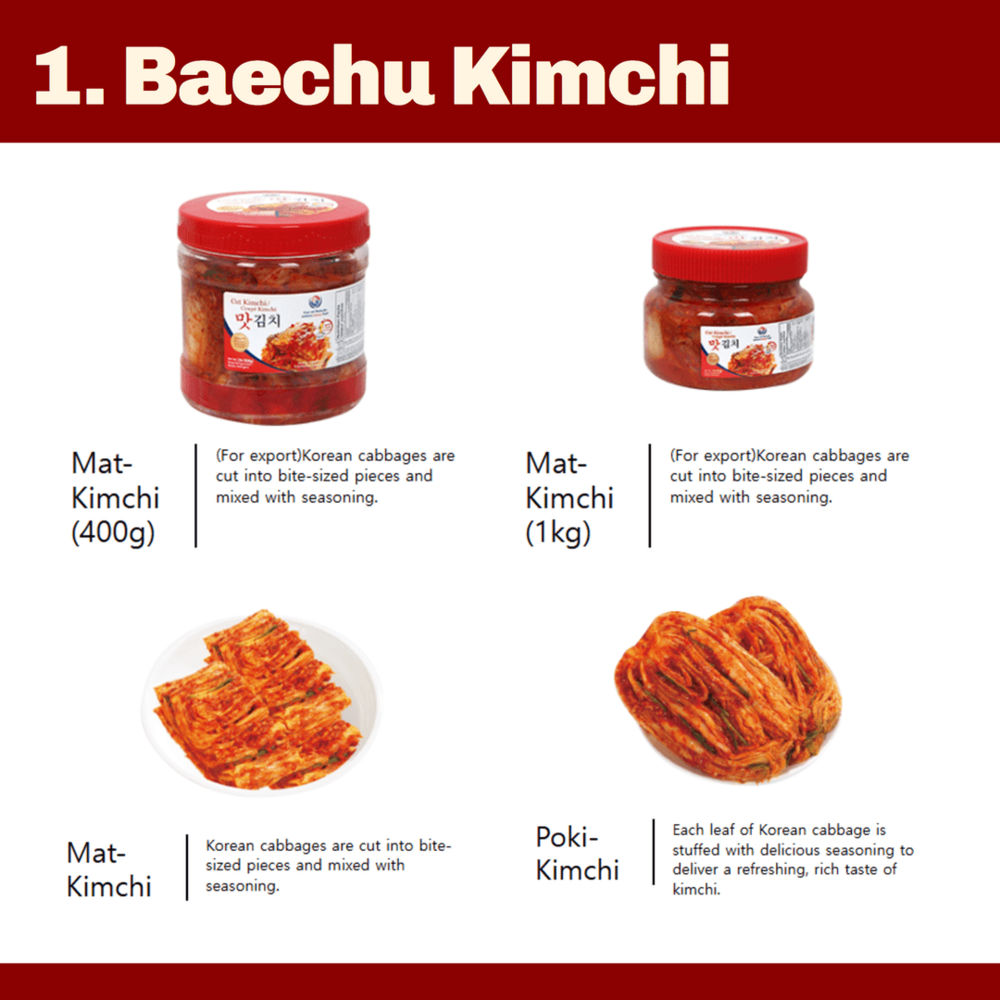 Jinsunmi Kimchi Korean Pickled Cabbage