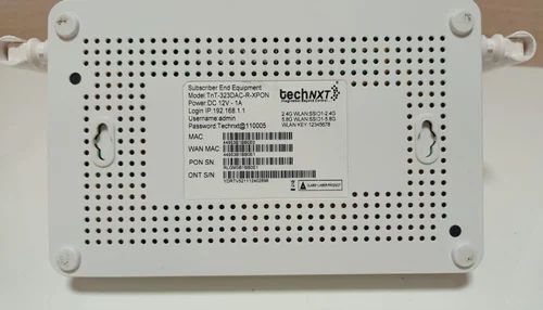 Technxt Xpon Dual Band Ont - Application: Networking / Commercial Industry