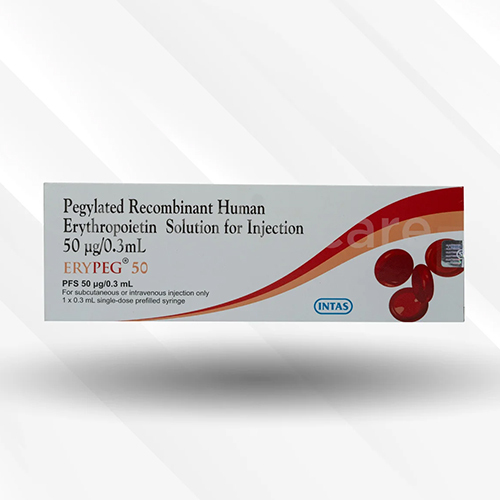 Erypeg 50mcg Injection for Treatment of Anemia