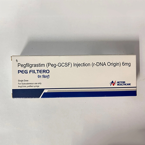 Peg Filtero 6mg Injection to Prevent Infections After Chemotherapy.