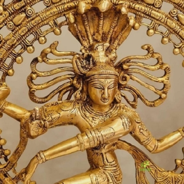 22 inch Brass Dancing Shiva Nataraja Statue Aakrati Nataraj Idol