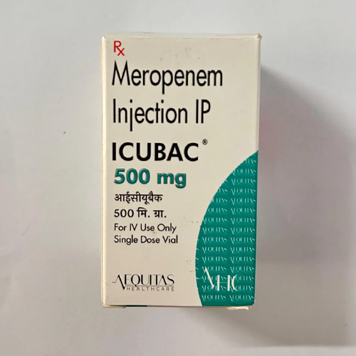 500Mg Meropenem Injection Ip - Dosage Form: Liquid