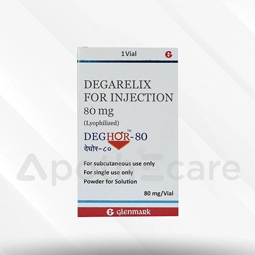 Deghor 80mg Injection for Treatment of Advanced Prostate Cancer