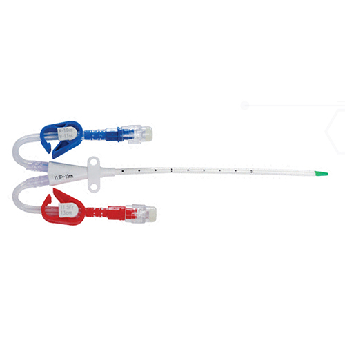 Hemodialysis Catheter - Color: Clear
