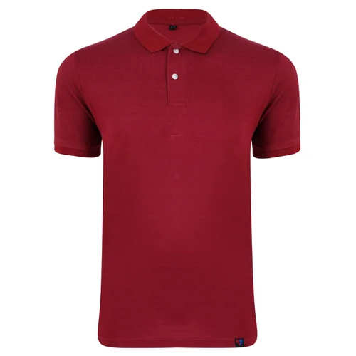 Red Polo T-Shirts - Age Group: 18+