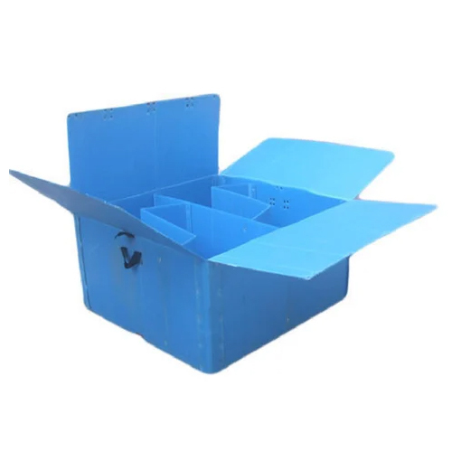 Polypropylene Storage Box - Color: Blue