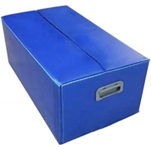 Rectangle Pp Packaging Box - Color: Blue