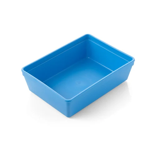 Plain Polypropylene Box - Color: Blue