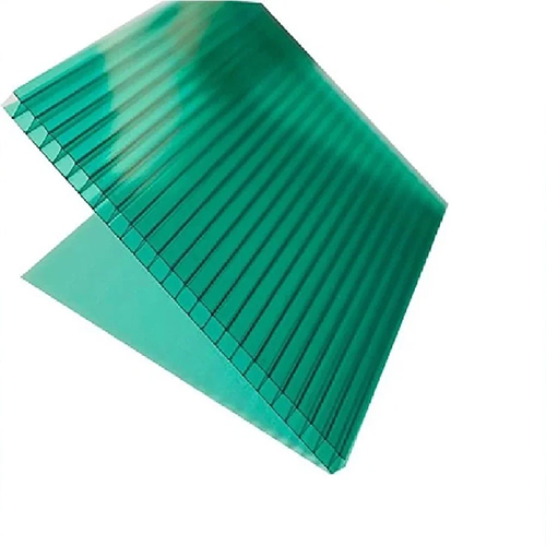 Polypropylene Corrugated Sheet - Color: Green