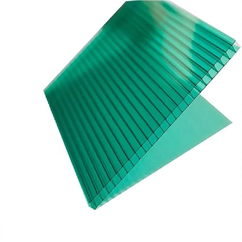 Polypropylene Corrugated Sheet - Color: Green
