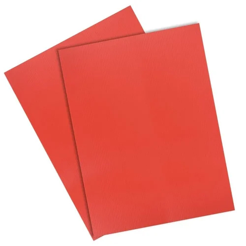 Orange Polypropylene Sheet - Color: Pink