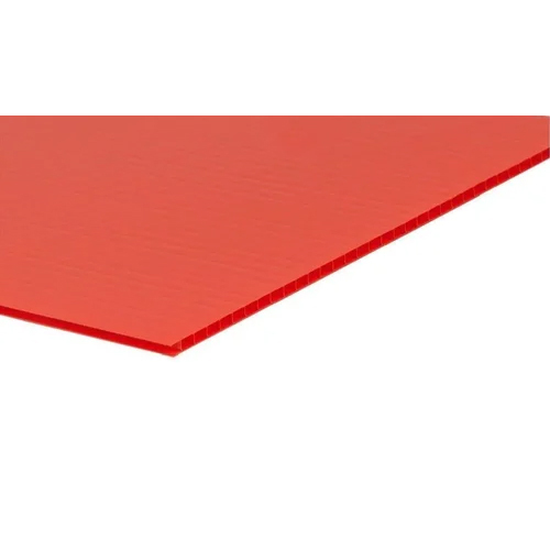 Orange Polypropylene Sheet - Color: Pink