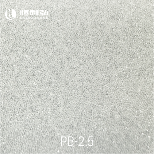 Pb Spherical Plastic Deburring Media - Color: Transparent White