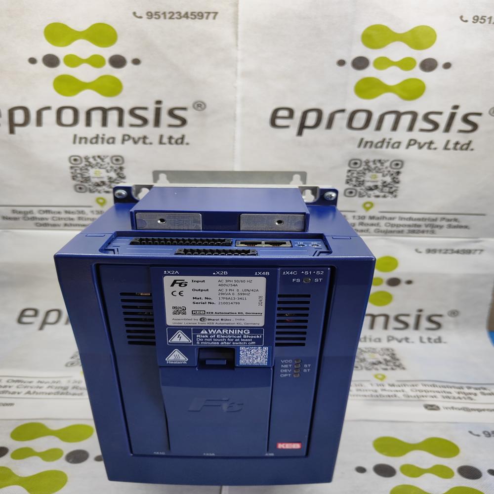 Keb Servo Drive M/n- 22f6k14-3411 - Color: Blue