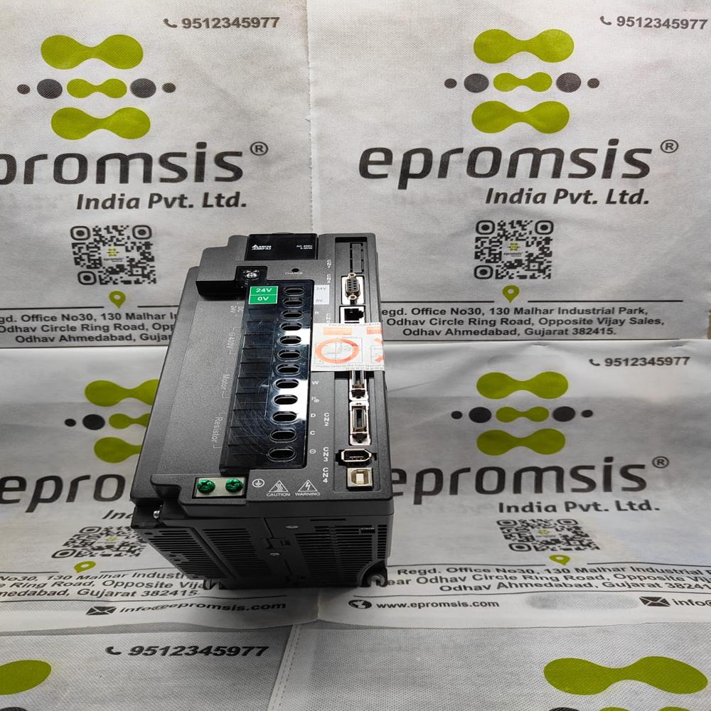 Delta Servo Drive - Electric Start, Three Phase | Black Color, 2-year Warranty, Optimal Performance
