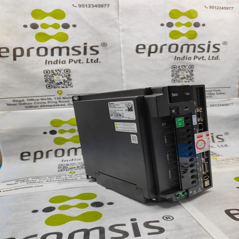 Delta Servo Drive - Electric Start, Three Phase | Black Color, 2-year Warranty, Optimal Performance