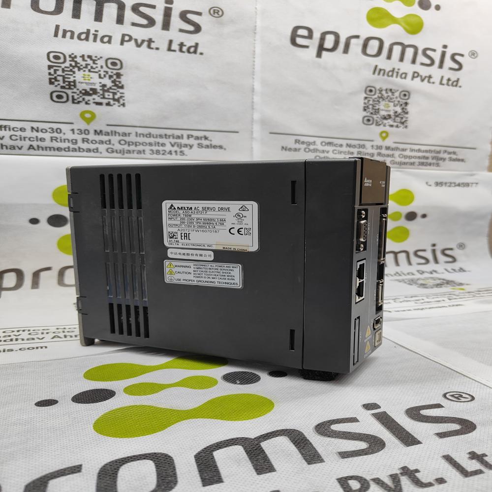 Delta Servo Drive - Electric Start, Three Phase | Black Color, 2-year Warranty, Optimal Performance